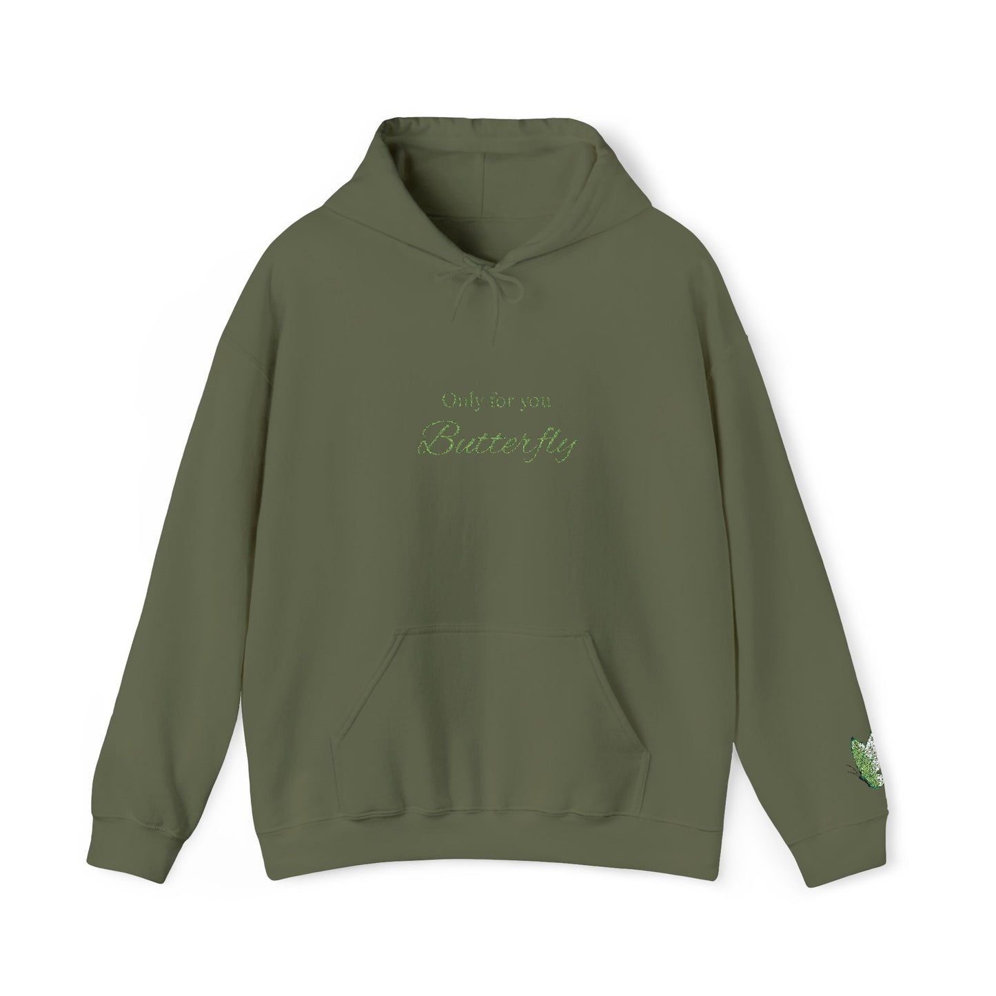 Twisted Lies Butterfly Quote Hoodie