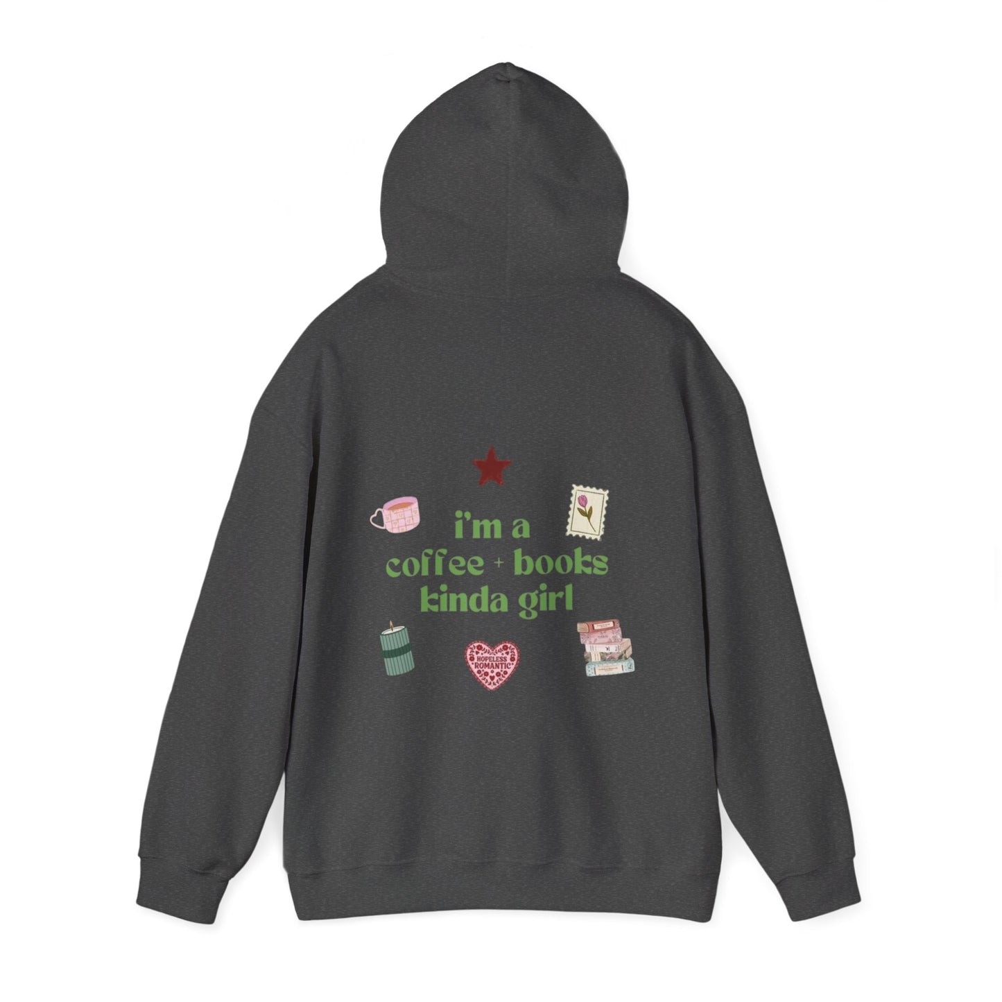 Cozy Coffee & Book Lover Hoodie