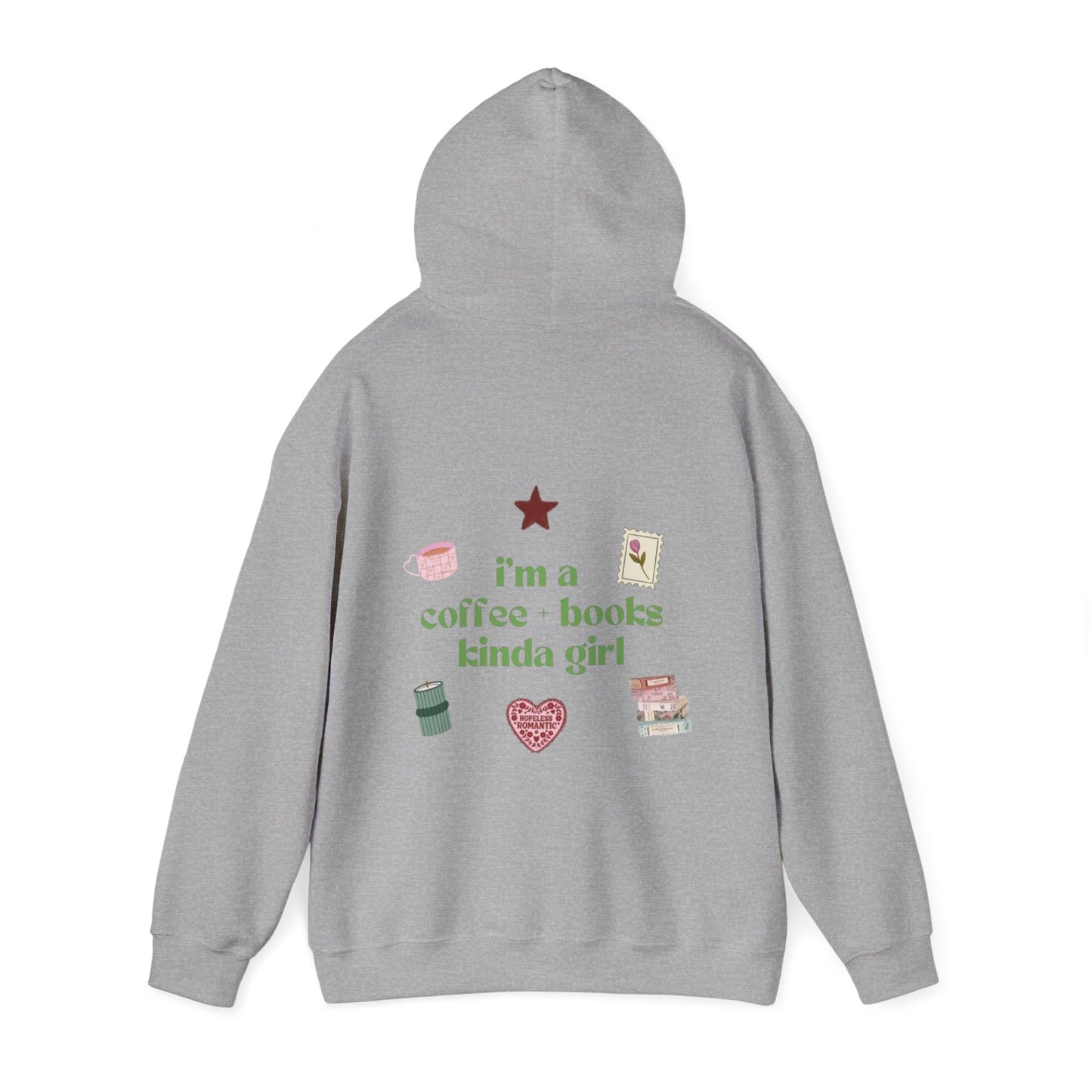 Cozy Coffee & Book Lover Hoodie