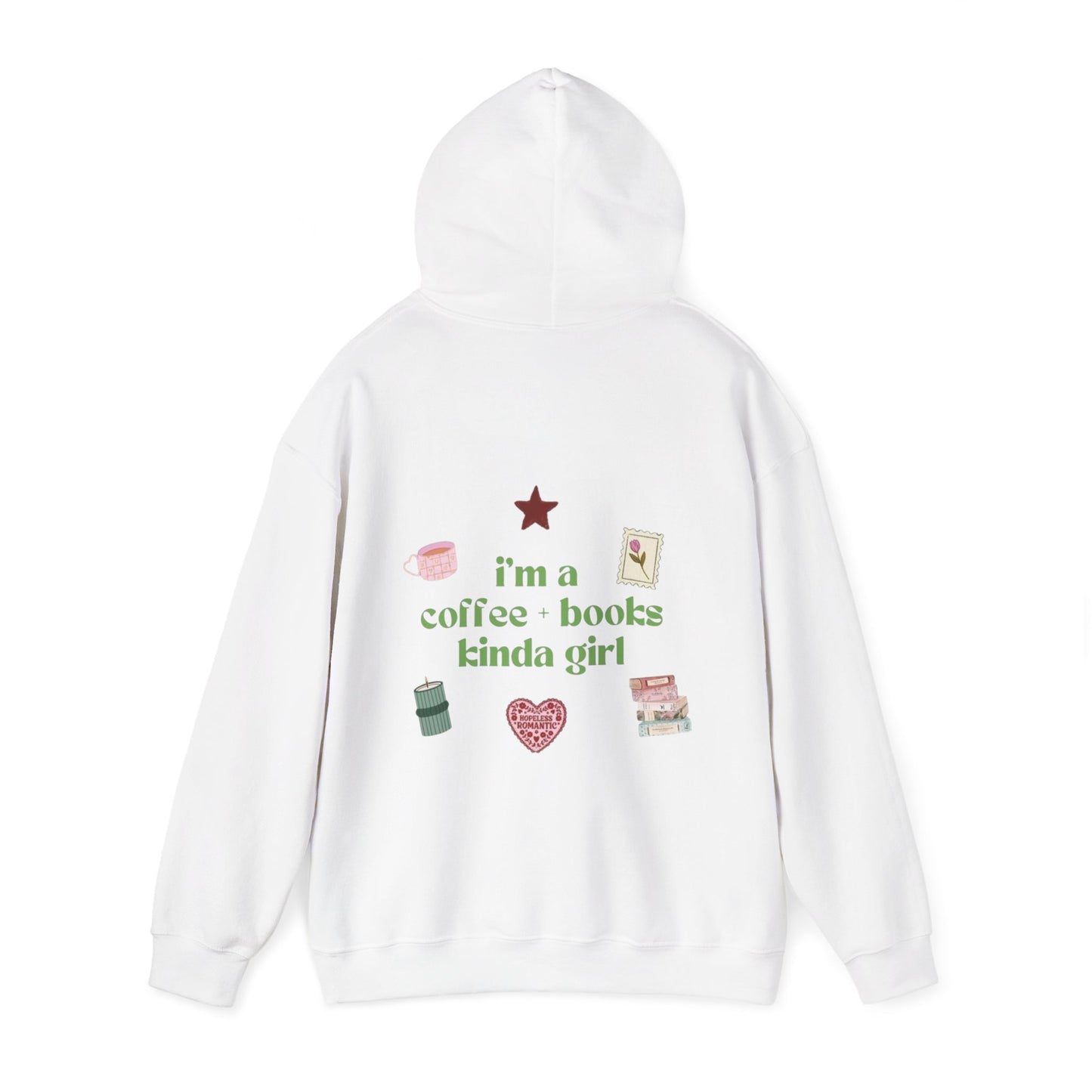 Cozy Coffee & Book Lover Hoodie