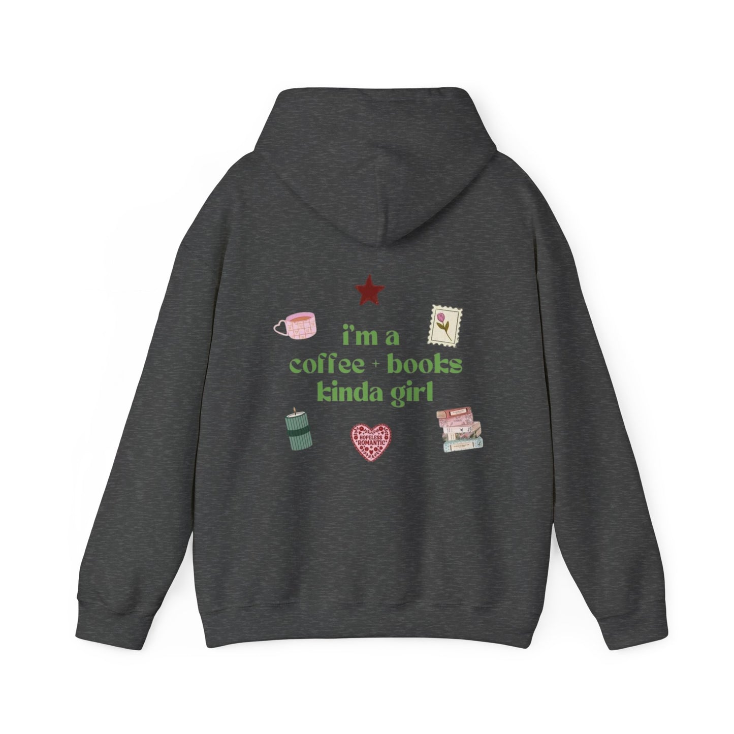 Cozy Coffee & Book Lover Hoodie