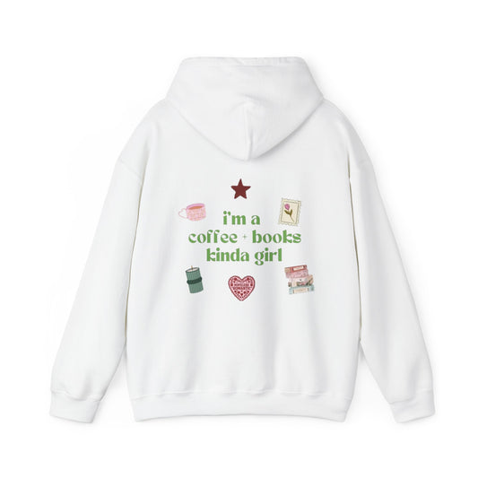 Cozy Coffee & Book Lover Hoodie